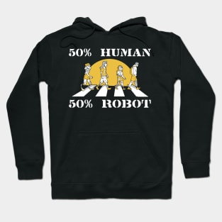 Leg Prosthetic Amptuee and Amputation Awareness Limb Joke Hoodie